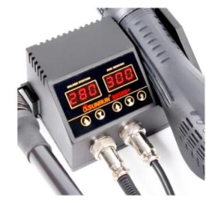 Quality 450W Alloy SMD 8858DP Adjustable Soldering Station wholesale