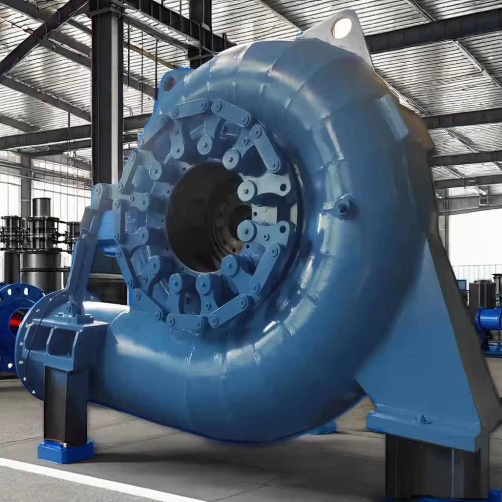 Precision Francis Turbine Generator Stainless Steel Runner Material And Rated Frequency 50Hz/ 60HZ