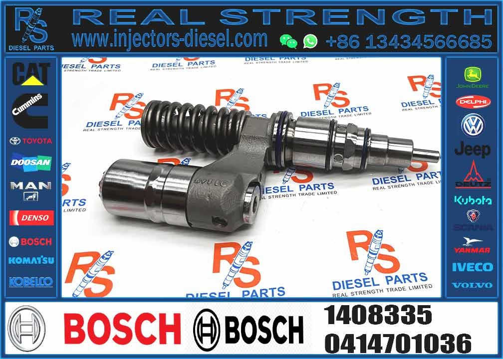 Excavator Injector 0414701005 5236543 1408335 1424462 1529749 0414701105 1428273 1454161 for Diesel Engine Parts Nozzle
