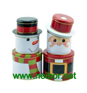 Quality Christmas holiday tin box decorative tin box wholesale