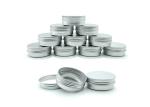 5ml 10ml 20ml 30ml 50ml 60ml 80ml 100ml 150ml 200ml Round Aluminum Cosmetic Tin