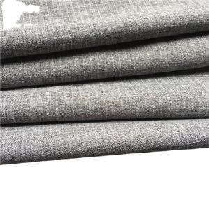 Quality Breathable Plain Dyed 5MM Stripe Fabric for Pajamas Imitation Cotton/Linen Home Textile wholesale