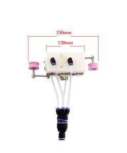 Quality Double Section Double Porcelain Eyelet Cable Blow Dryer For Cable Extrusion Line wholesale