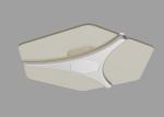 PMMA LED Ceiling Light Fixtures Residential Warm / Cool / Natural Light