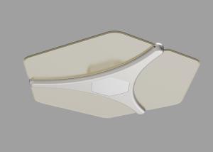 Quality PMMA LED Ceiling Light Fixtures Residential Warm / Cool / Natural Light Adjustable wholesale