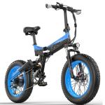 1kw 20 Inch Fat Tyre Electric Bike 30-50km/H Max Speed 70-80 Nm Torque