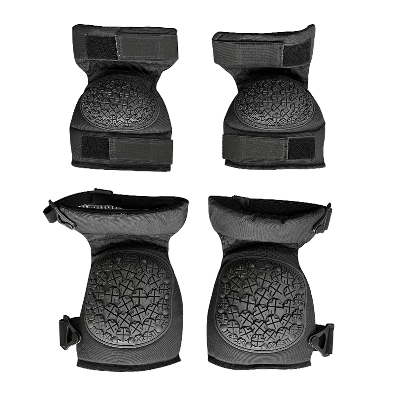Design Thick TPR Hard Shell Knee Elbow Pads for 100% Polyester Industrial Applications