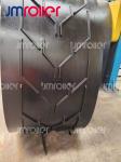 Chevron patterned conveyor belt delivers superior anti-slip performance and
