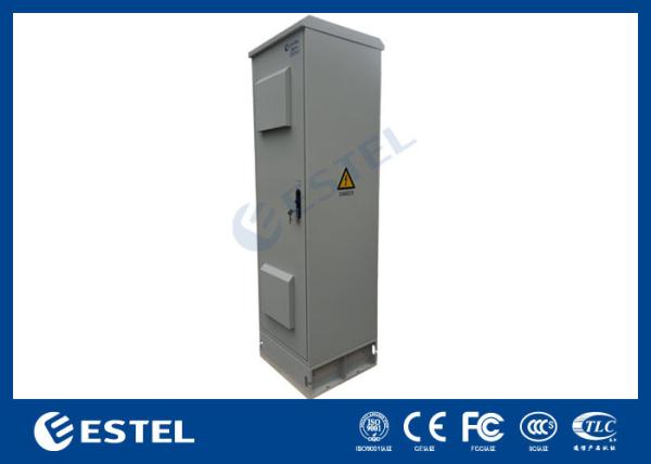 ET6060217A-42U Outdoor Communication Cabinet 19 Inch Cabinet With Fan Double