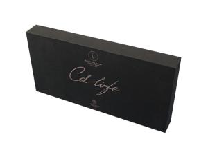 Quality Customized Rigid Packaging Box With Silver Hot Stamping wholesale