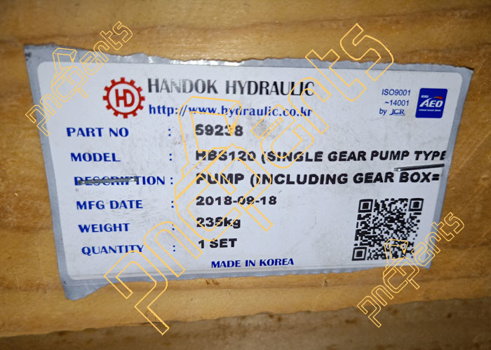 E320C SBS120 Handok Genuine Hydraulic Main Pump Assy 173 3381