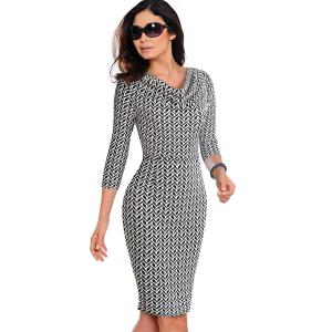 Quality Midi Sleeve Women Polyester Long Dress OEM ODM wholesale