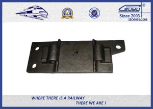 Quality Cast Iron Base Plate QT400-15 Plain Railway Tie Plate Fastener Components wholesale