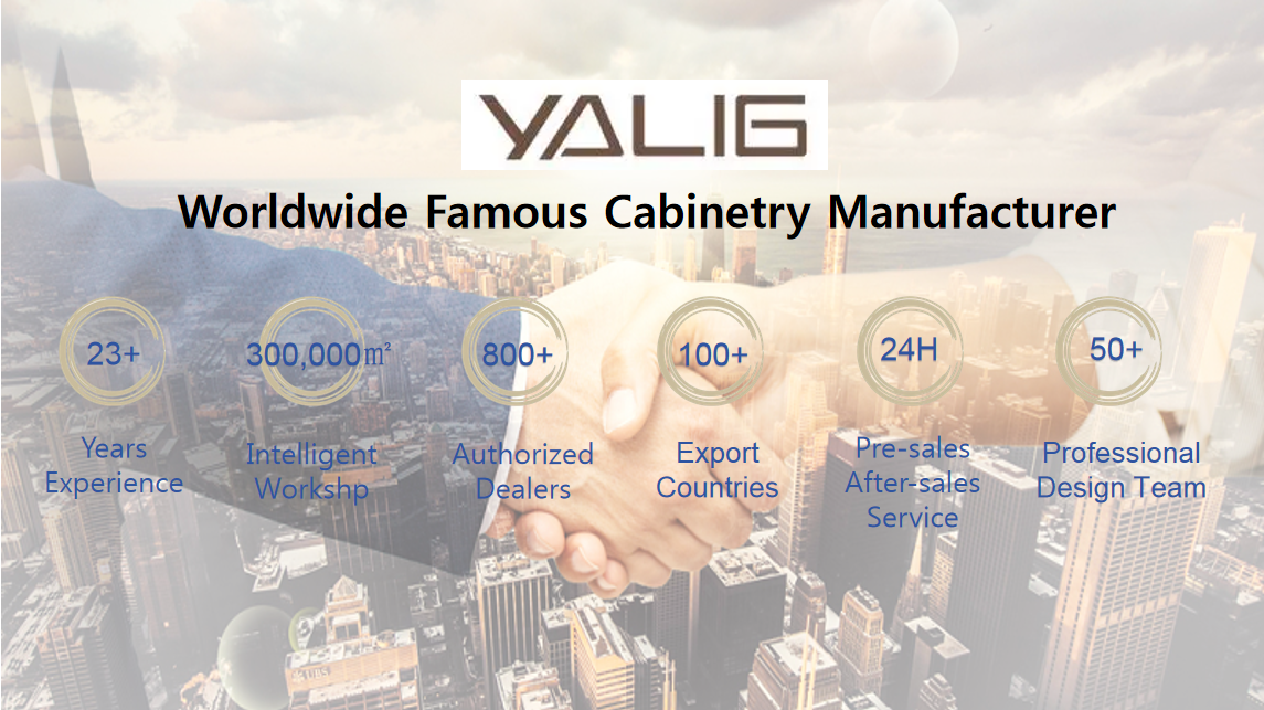 Highly ODM/OEM Yalig 2024 Smart Wood Furniture Kitchen Cabinets with Blum Hardware