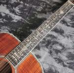 41 inch 12 strings full KOA wood D45 series glossy lacquer acoustic wood guitar