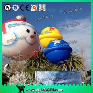 Quality Christmas Decoration Lighting Inflatable Balloon Snowman Ball wholesale