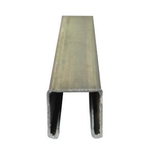 Quality 3m Durable Silver Hot Dip Galvanized C Channel Steel Beam wholesale