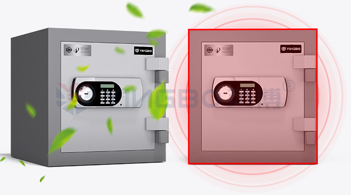 Small Modern Exterior Design Fireproof Safe Box For 120 Mins Fireproof Protection