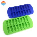 Water Bottle Cylinder Decorative Silicone Ice Cube Trays Multi Purpose Storage