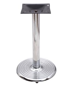 Quality 28&quot;/41&quot; Height Chrome Dining Table Legs Mirror Colour For Coffee Table Bar Table wholesale