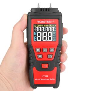 Quality Plastic 58% Digital Wood Moisture Meter , Firewood Moisture Tester wholesale