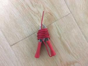 Quality Red Color E Rickshaw Spare Parts Rescue Line Used In Electric Rickshaw wholesale
