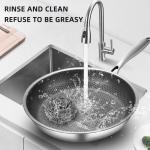 Induction Stovetop Frying Pan Honeycomb Coating Non Stick Stainless Steel