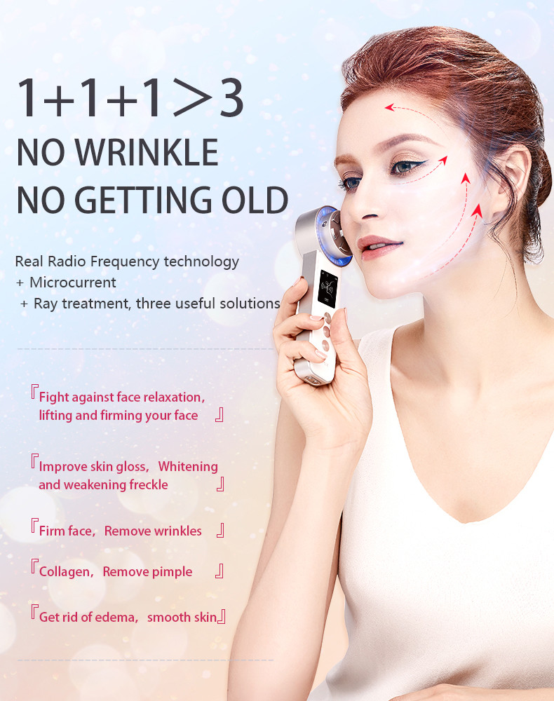 Wrinkle Remover 5.5Watt EMS Microcurrent Face Beauty Device