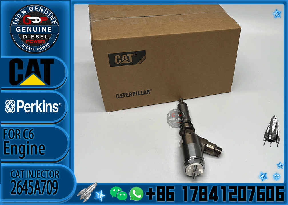 New Diesel Fuel Injectors nozzles 321-0990 2645A743 10R-7668 2645A705 2645A709 injector for Caterpillar C6.6 Perkins 110