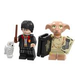 Movie characters harry series legoly trelawney dobby potteres action figures