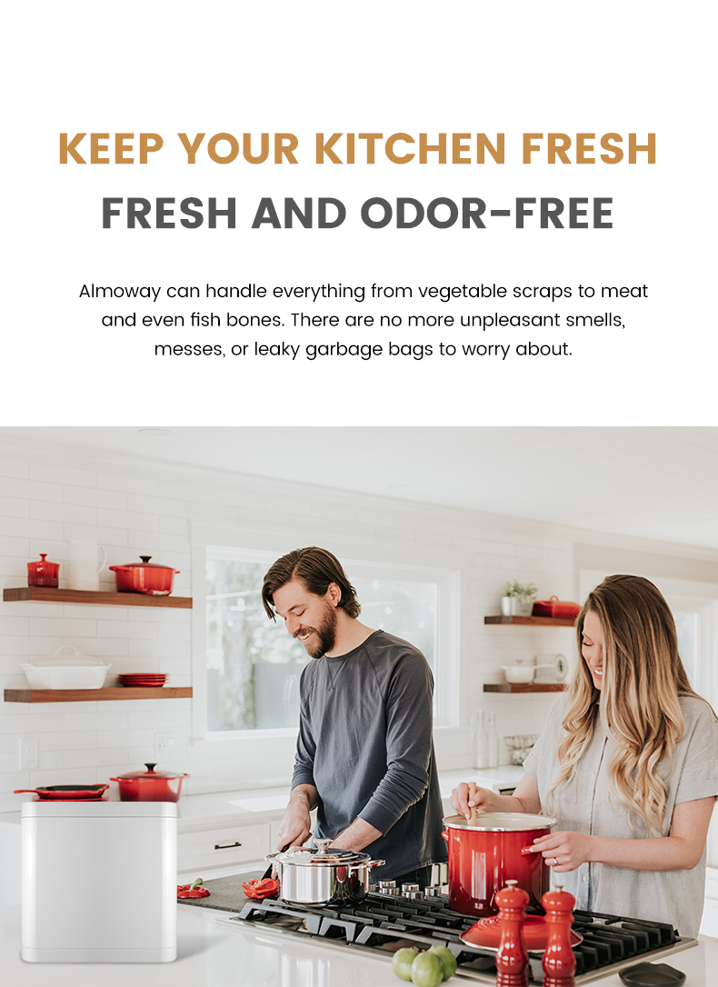 Garbage Disposals Household Kitchen Food Waste Garbage Can Food Waste Composting Waste Disposer Factory Wholesale