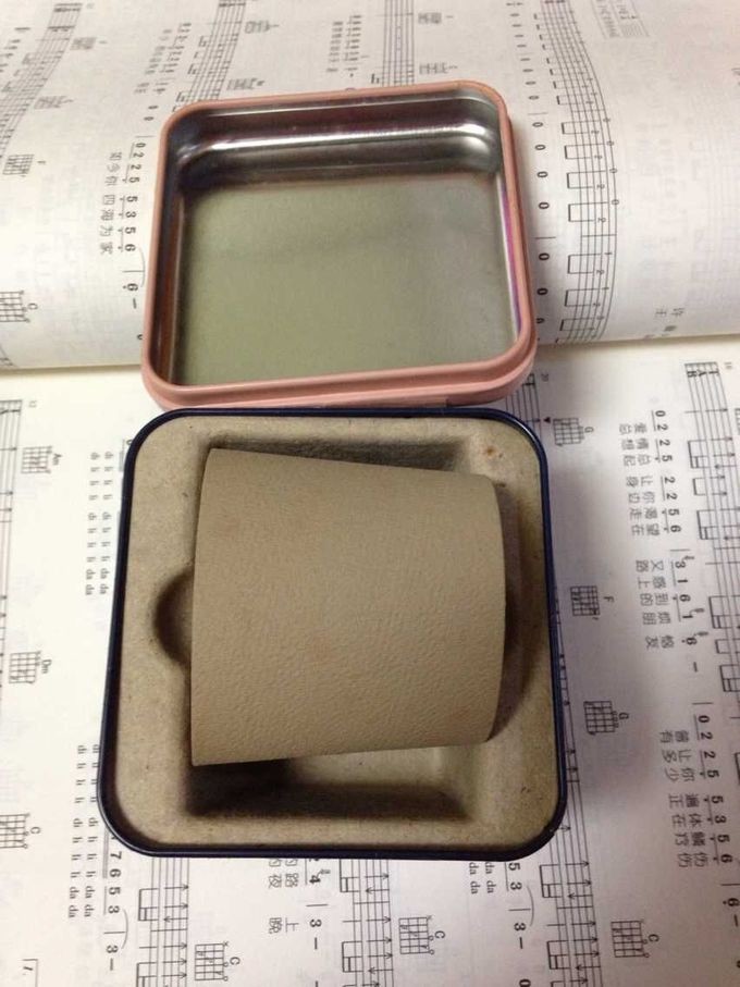 Fossil Metal Watch Boxes Square Fossil Tins Vintage Tin Boxes for Gift Packaging