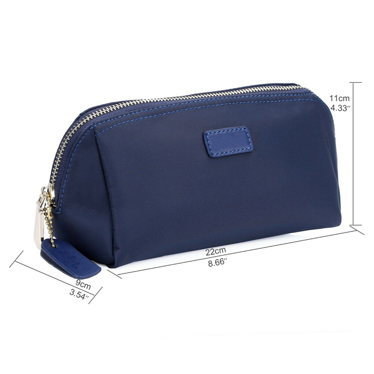 Skincare Travel Toiletry Pouch , Nylon Toilet Kit Bag Organizer Handy Accessories