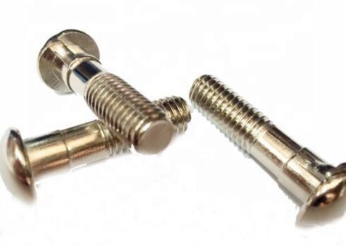 Carbon Steel Blackening Brass Cup Head Nib Bolts M8m16 DIN 607 Zinc Plate