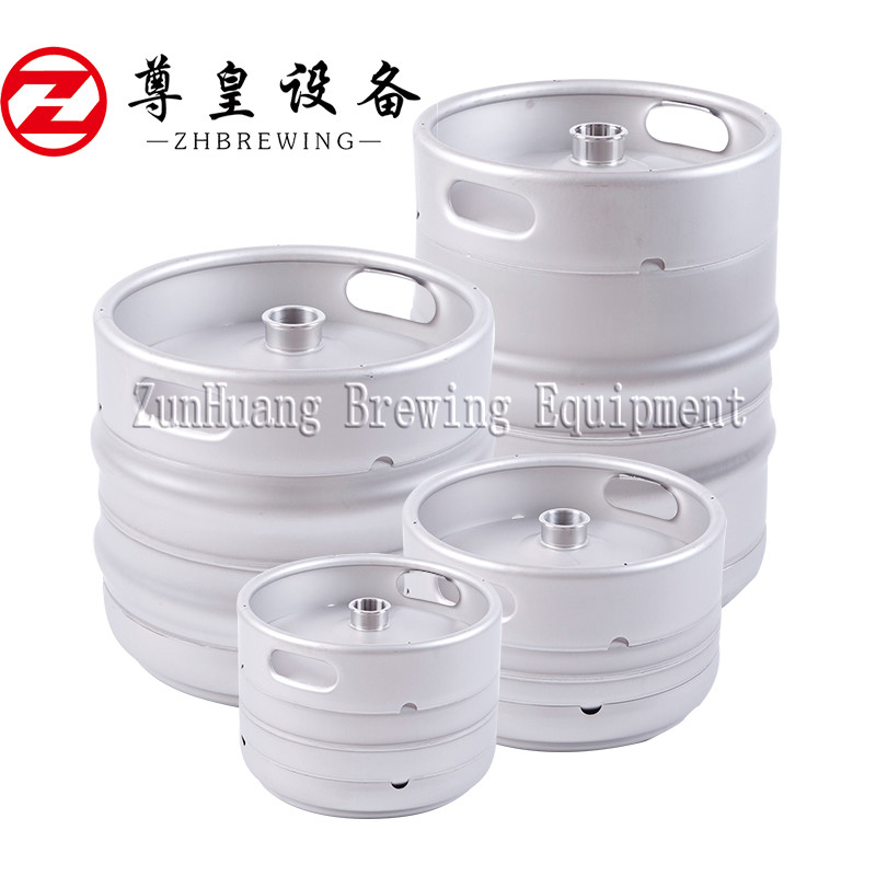 Large Beer Keg Machine , Draft Barrel Container 50 Litre Stainless Steel Keg