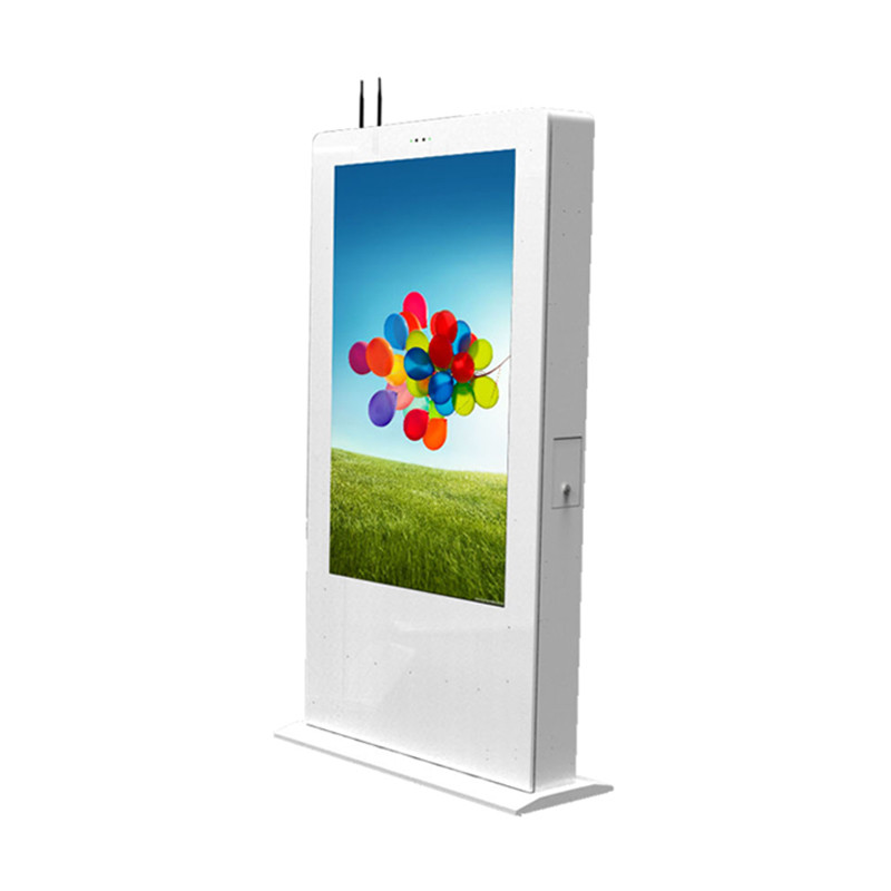 NTSC 2500nits 75 Inch Touch Screen LCD Kiosk For Mall
