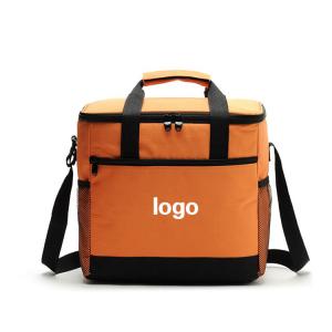 Quality Aluminum Foil Insulated Cooler Lunch Bag 600D Plain wholesale