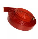 20m 66ft Silicone Coated Fiberglass Heat Sleeve 15mm ID To Protect Fuel Lines