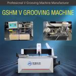 Cabinet Horizontal V Cutting Machine Door Stainless Steel Sheet Grooving Machine
