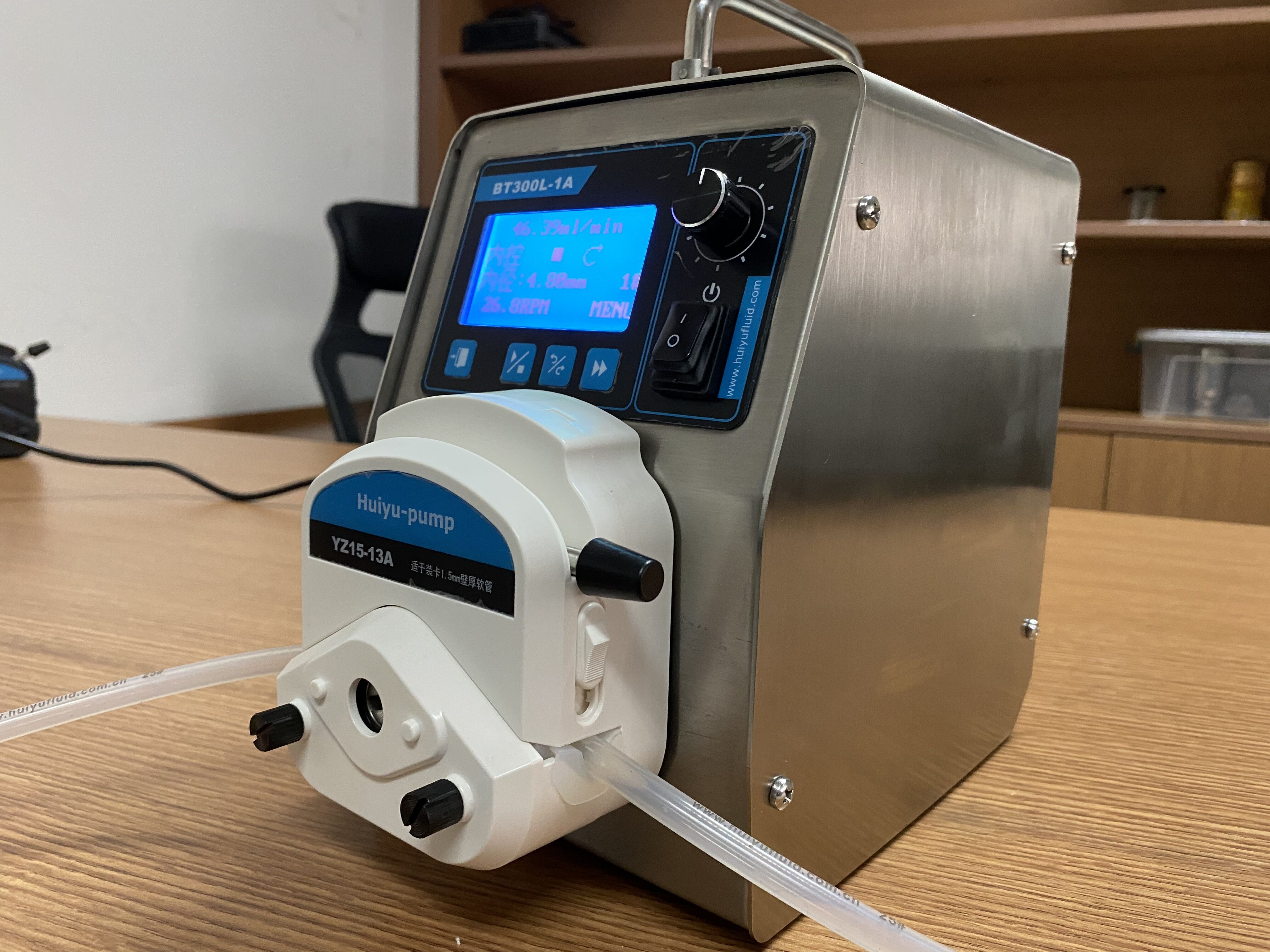Flow Rate Peristaltic Pump BT300L-1A/YZ15-13A