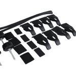 Shark Style Cross Bar Aluminum Roof Rack Bars SUV Luggage Rack
