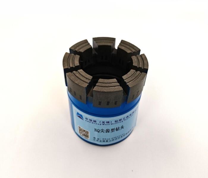 HQ Standard W profile Impregnated Drill Bits C14 for mineral exploration