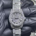 31mm Quartz Diamond Watch 31 Carats Rolex Diamond Watch For Women