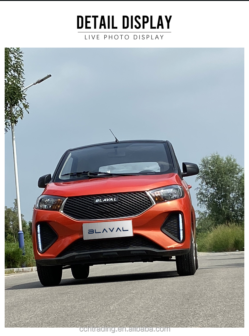 Solar Powered Electric Vehicle BLAVAL FH-S6 Automobile car