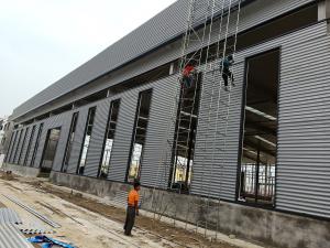 Quality Colored Q345b Prefabricated Steel Warehouse wholesale
