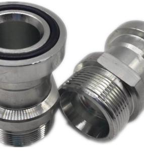 Quality Stainless Steel Hydraulic Hose Ferrule Fittings Adapter Connector Pipe Fittings Flange Couplings 1CFL wholesale