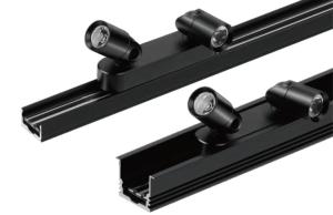 China 2W Dual Head Mini LED Linear Lighting Spot Light 360 Degree Direction Adjustable on sale