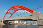 Steel Arch bridge , Steel Concrete Bidge , 30m ~180m, Heavy loading
