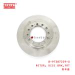 8-97387229-0 Front Disc Brake Rotor For ISUZU NQR71 4HG1 8973872290