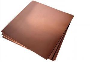 Quality 0.2 - 120mm Thickness Solid Copper Sheet Stock T2 C11000 C1100 With Coil / Foil Shape wholesale